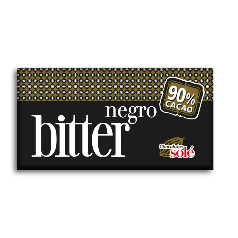 Bitter Chocolate 90% Cocoa 100 g