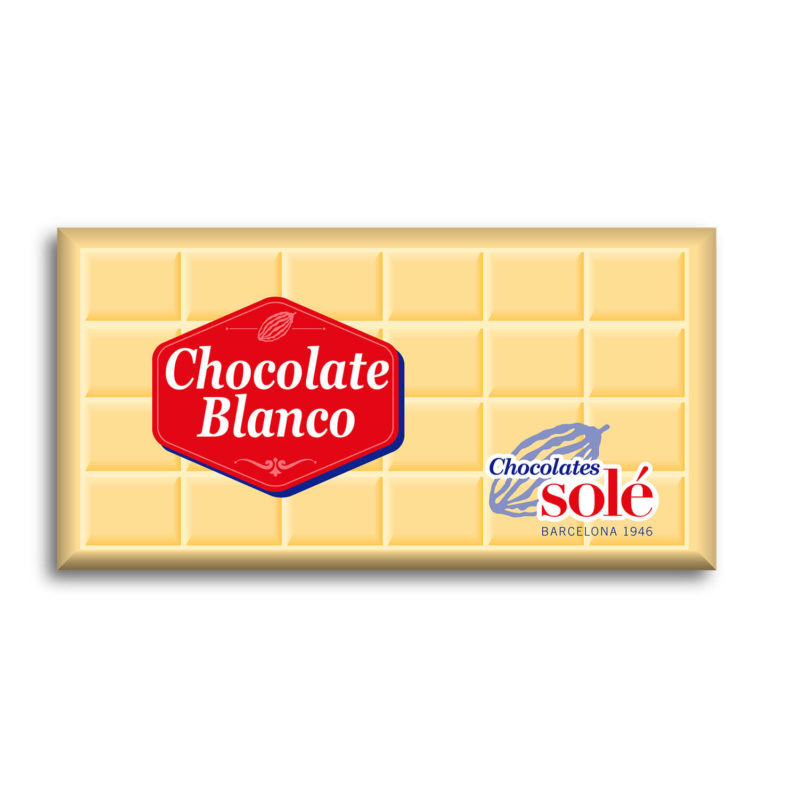 Chocolat blanc 100 g